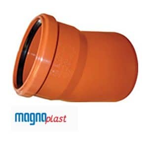 110mm Underground Drainage 15d Single Socket Bend Speedy Plastics