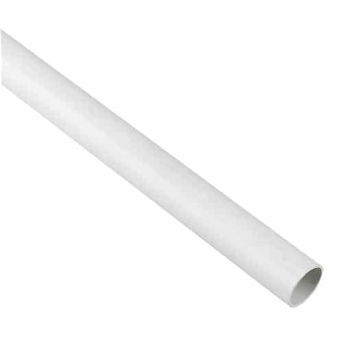 21.5mm Solvent Weld Overflow Pipe 3M White (pack of 20) | Speedy Plastics